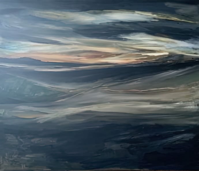Stardust - Acrylic on Canvas 120 x100 cm