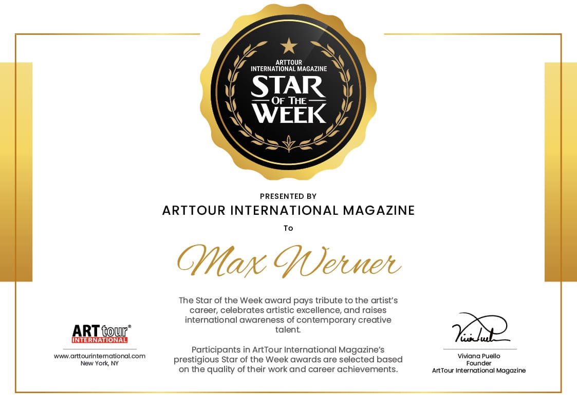 Max Werner - Star of the Week Certificate