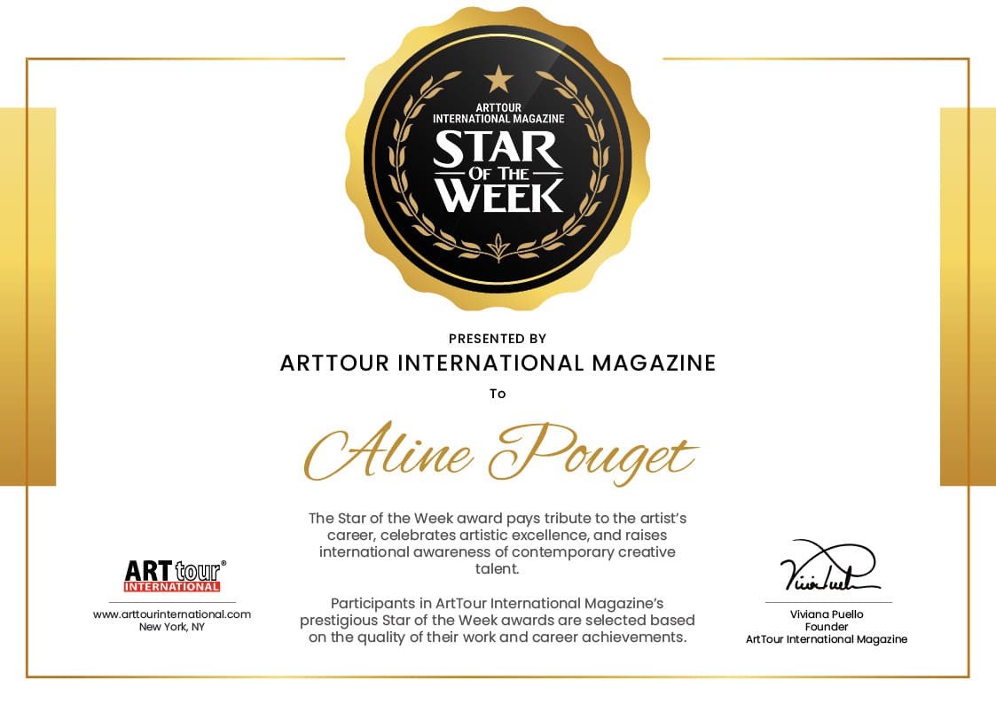 ALINE POUGET - Star Of The Week Certificate