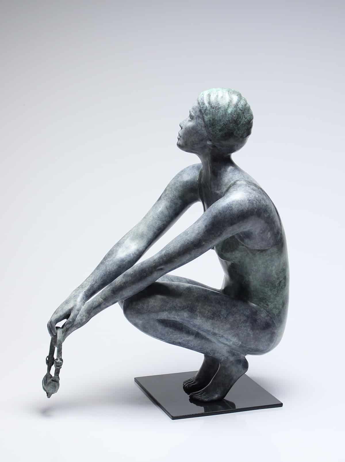 "Perfect Balance" Bronze by Mela Cooke
