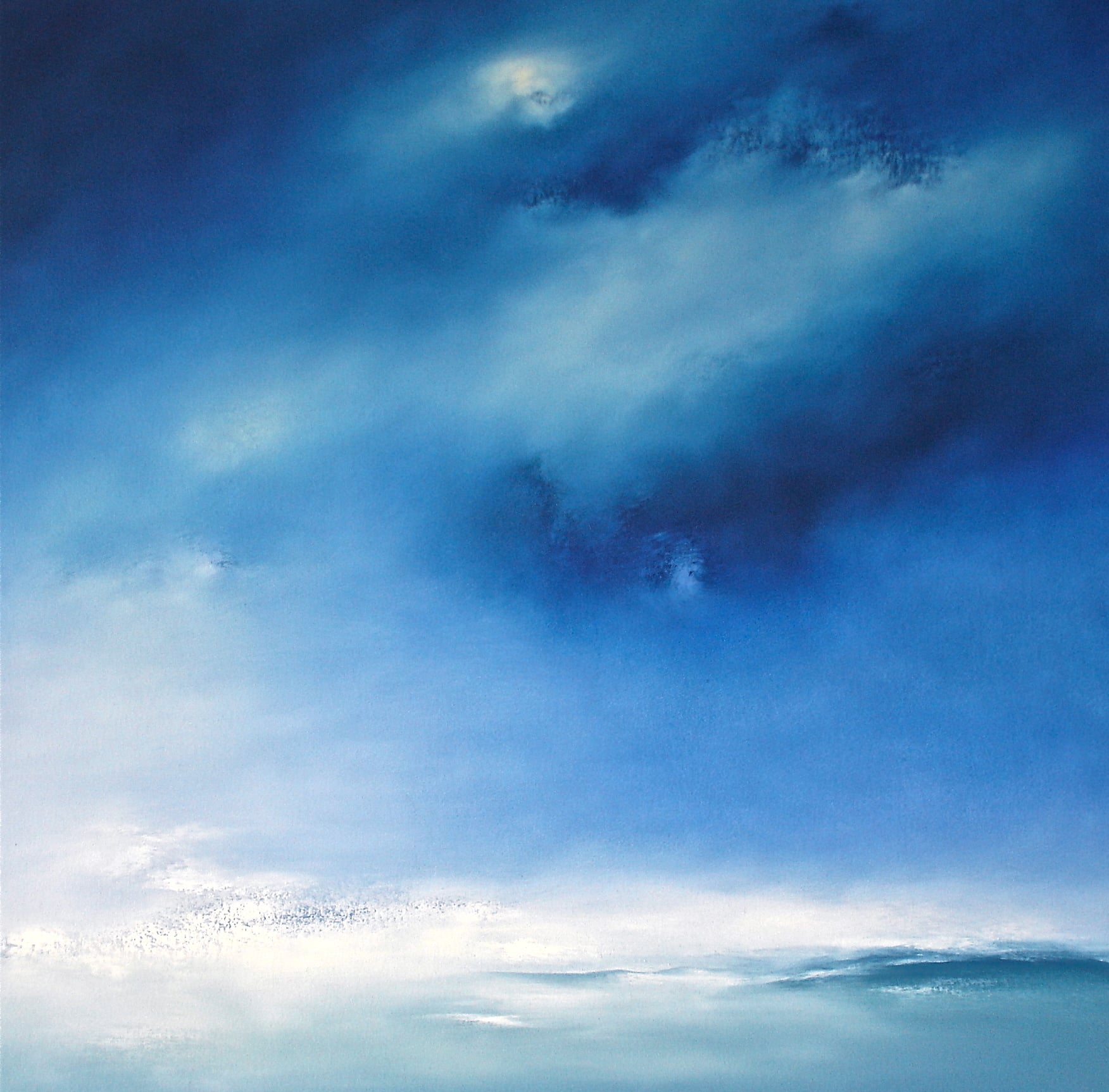 "Essence 16" Oil on Canvas, 36"x36" by Anne-Marie Mulligan