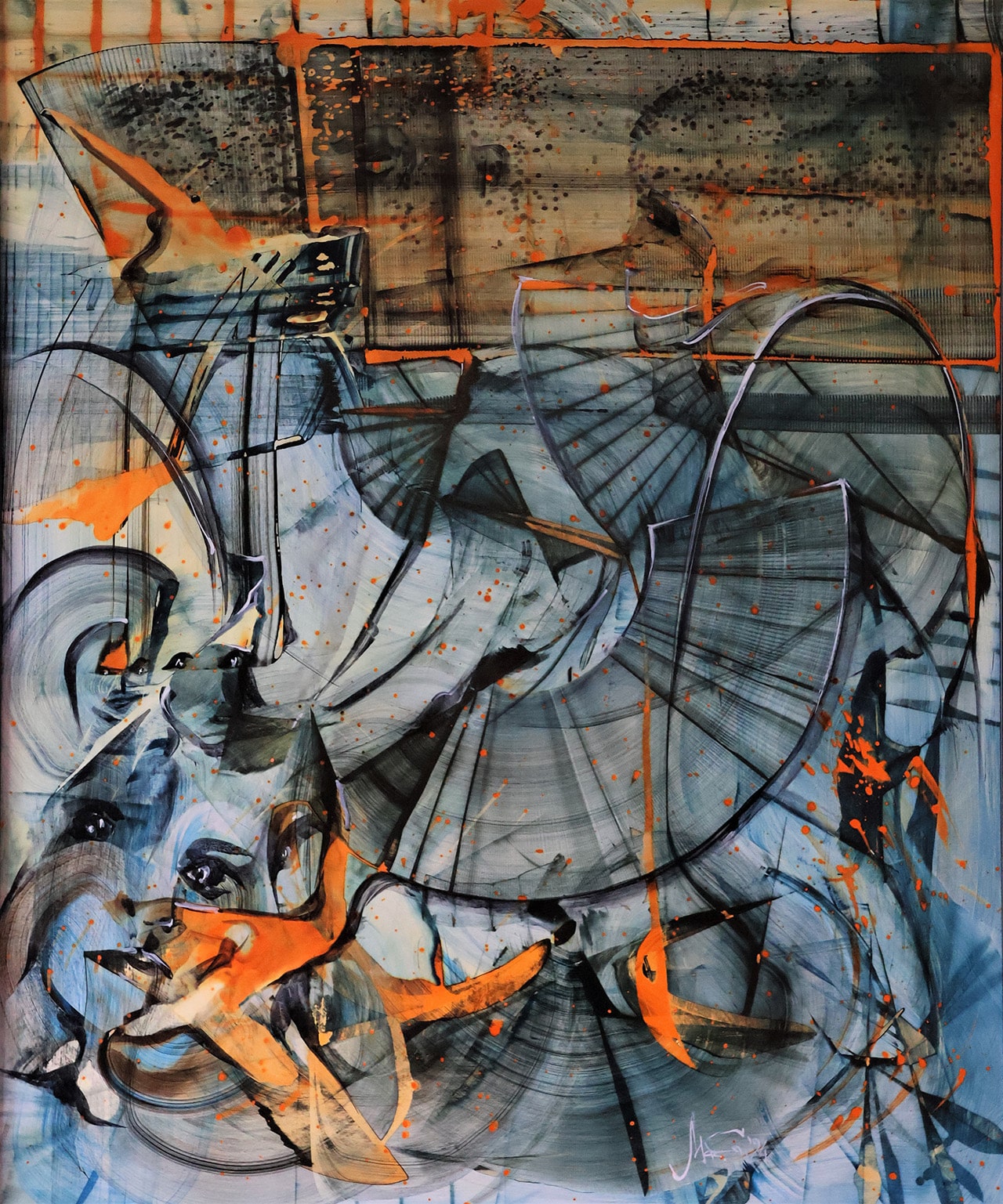 "Goethe`s Faust" Acrylic ink on Photo Paper by Goran Makeski "Goethe`s Faust" Acrylic ink on Photo Paper by Goran Makeski