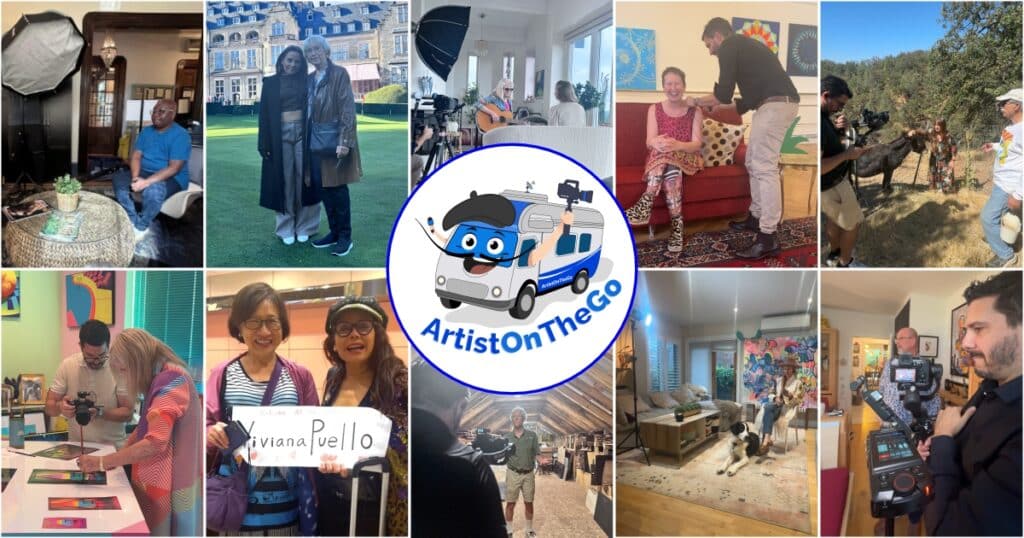 Around the World: When the Camera Meets the Road ArtistOnTheGo — Our 2026 Journeys With Artists