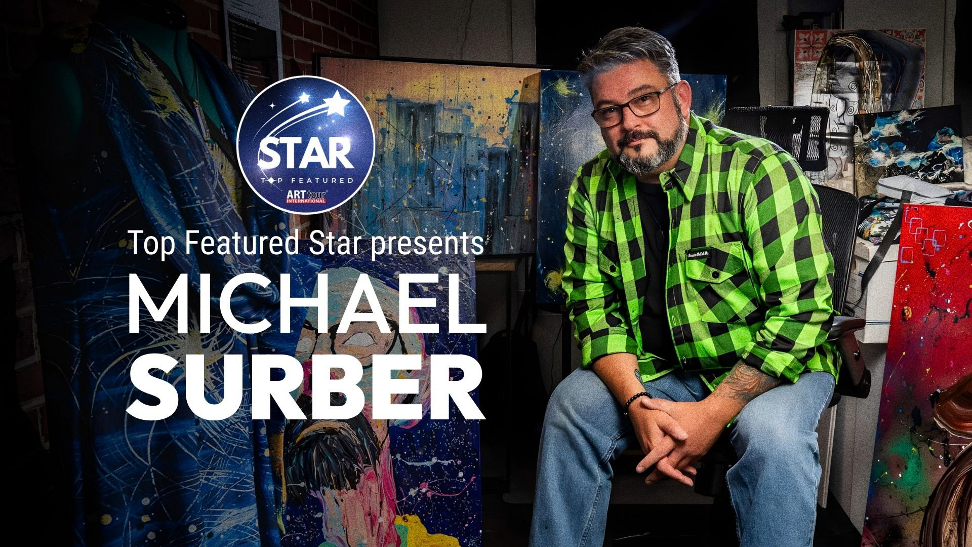 Top Featured Star presentation of Michael Surber