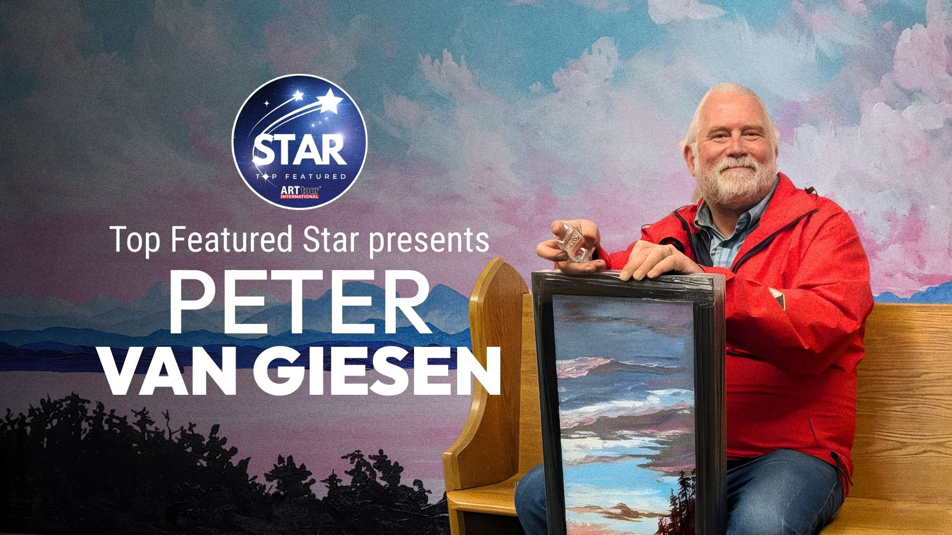 Top Featured Star presentation of Peter Van Giesen
