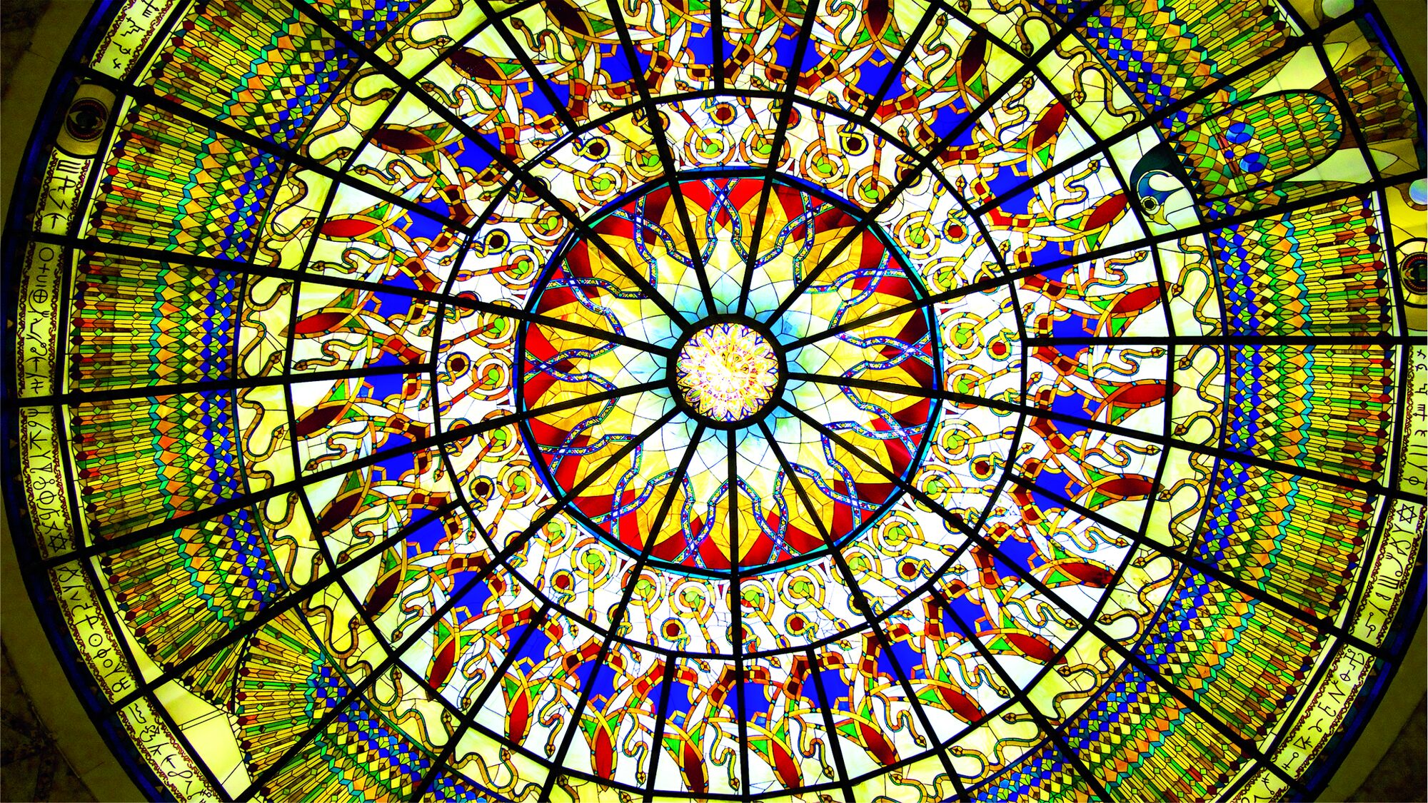They Built a Cathedral in Secret Beneath an Italian Mountain. Decades Later, It Is Still Growing. | ArtTour International A stained-glass dome, Temples of Humankind, Damanhur.