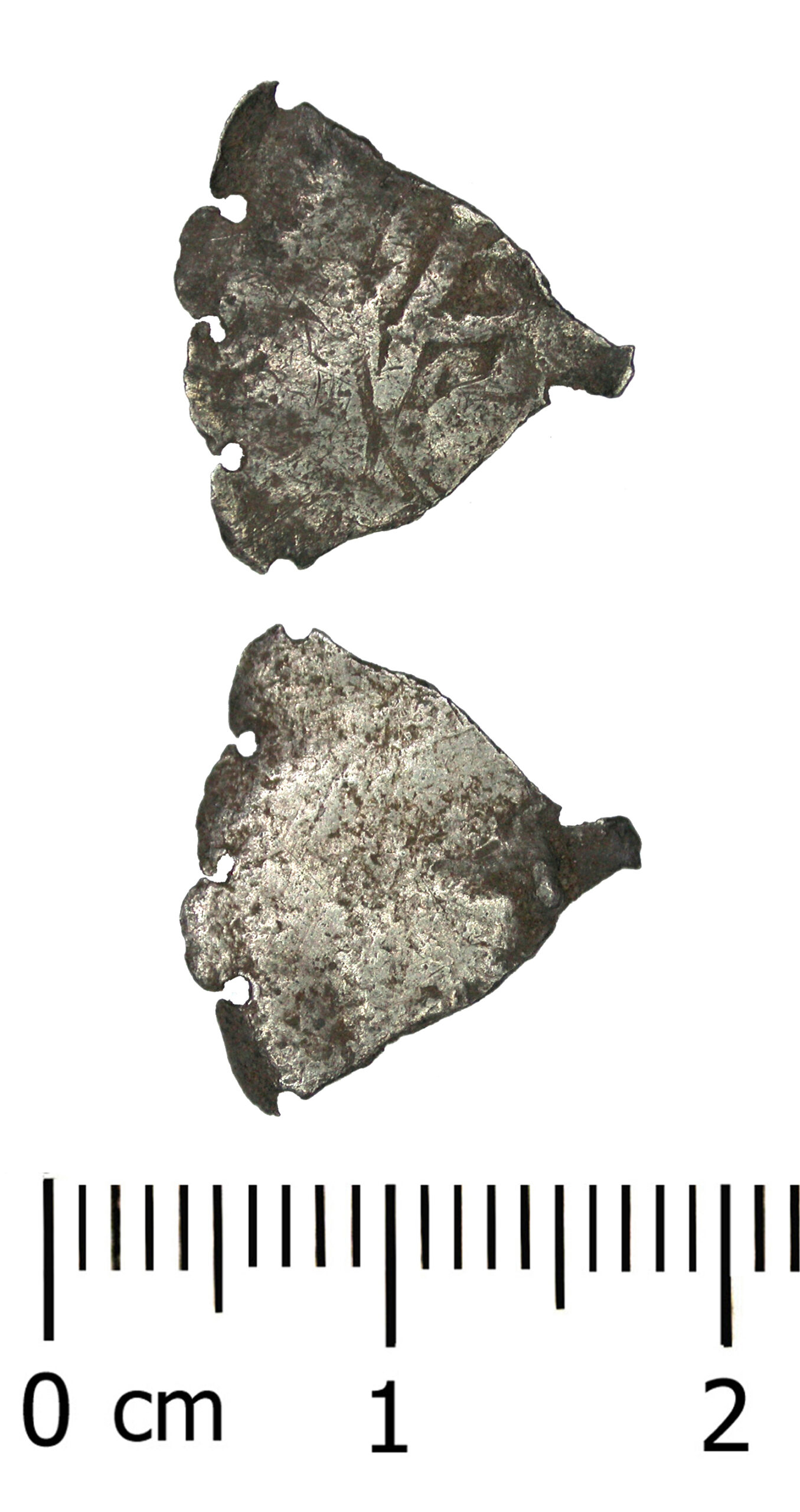 Early Medieval Dress Hook (re-used coin)