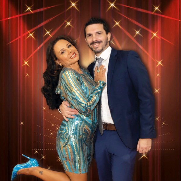 Viviana Puello and Alan Grimandi today