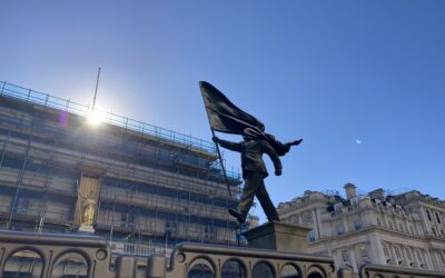 London Must Decide If Banksy’s Blinded Man Belongs There Forever