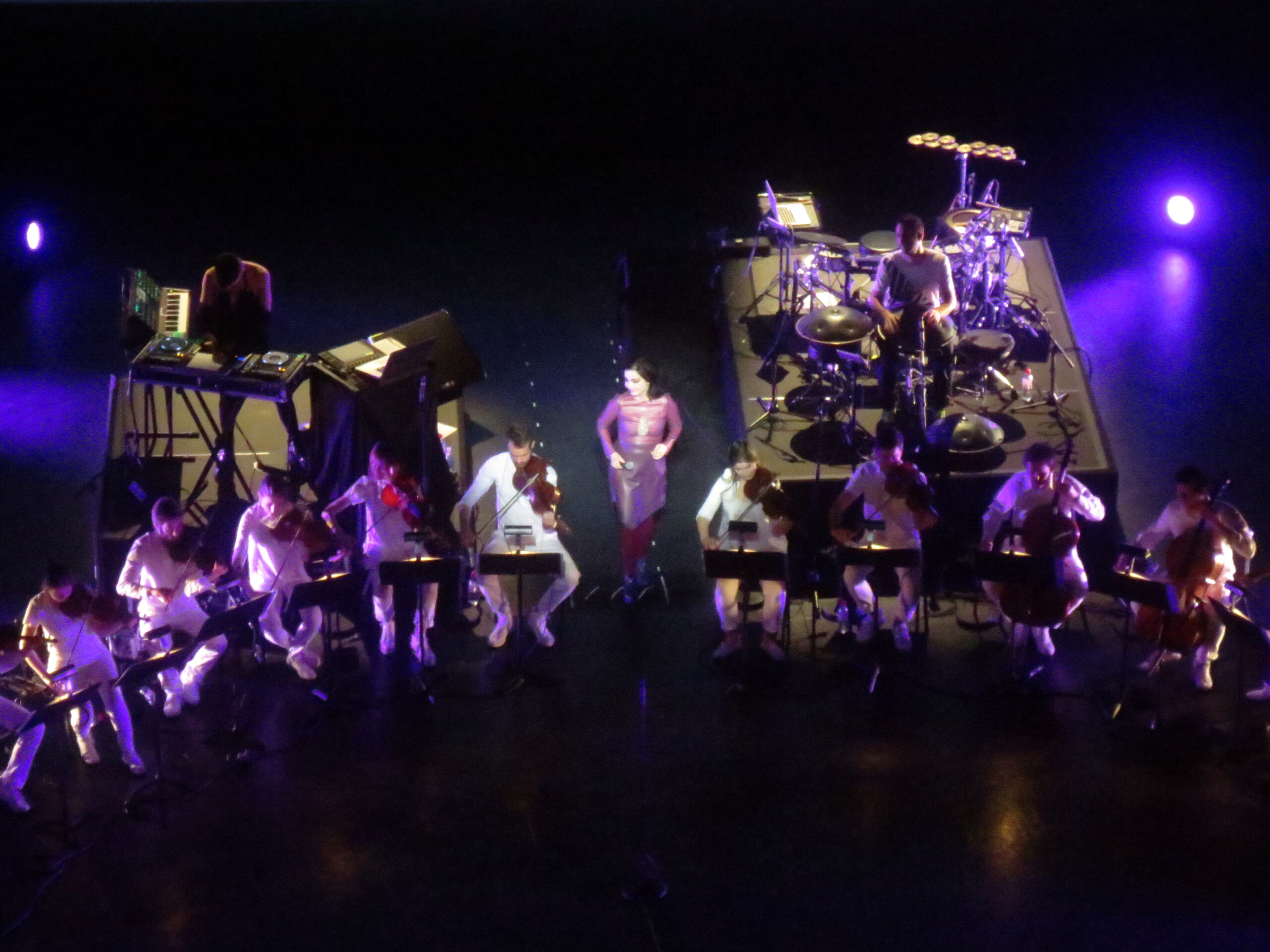 Field: featured image Björk performing at New York City Center on April 1, 2015.