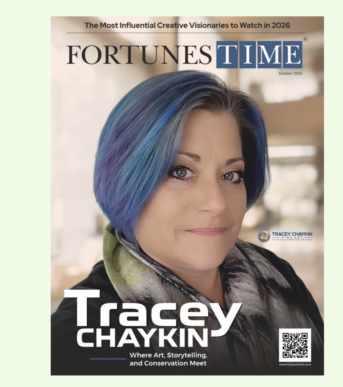 Field: featured image ArtTour International Celebrates Art Titan Tracey Chaykin’s Fortunes Time Cover Story