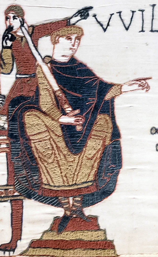 Field: featured image William the Conqueror depicted in the Bayeux Tapestry