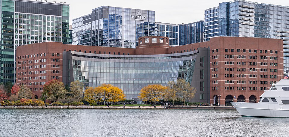 John Joseph Moakley United States Courthouse beside Boston Harbor