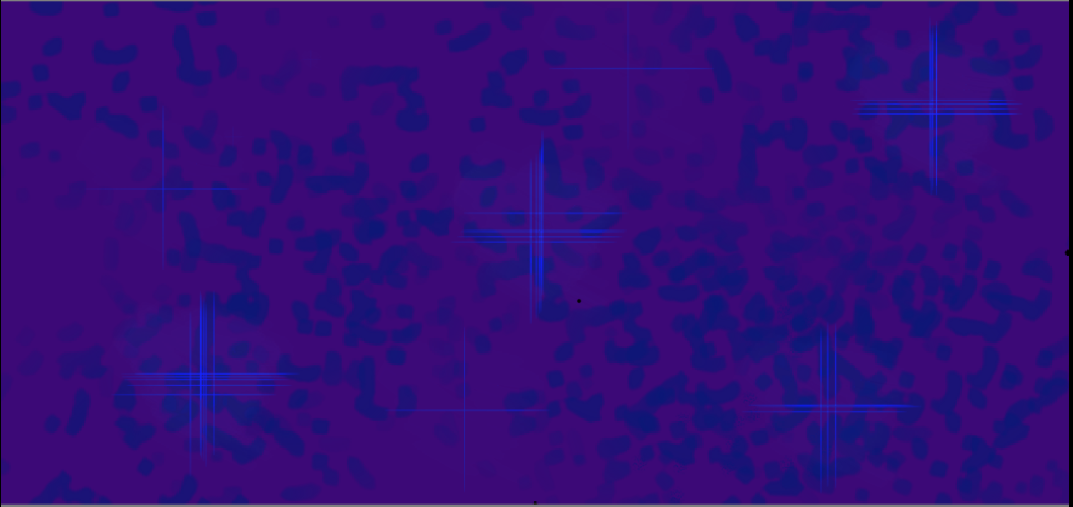 Field: featured image Abstract purple and blue digital artwork with luminous branching forms