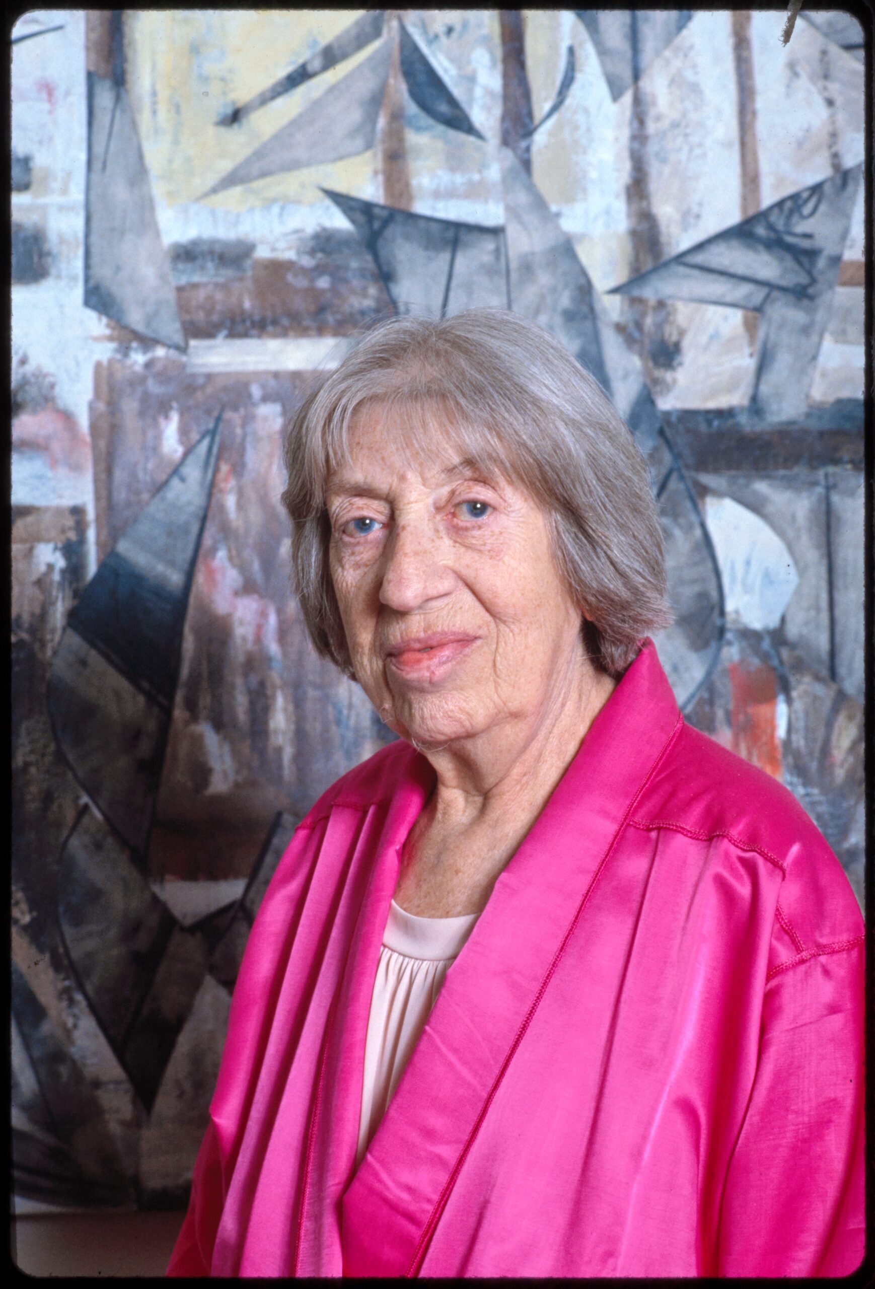Field: featured image Portrait of artist Lee Krasner in 1983