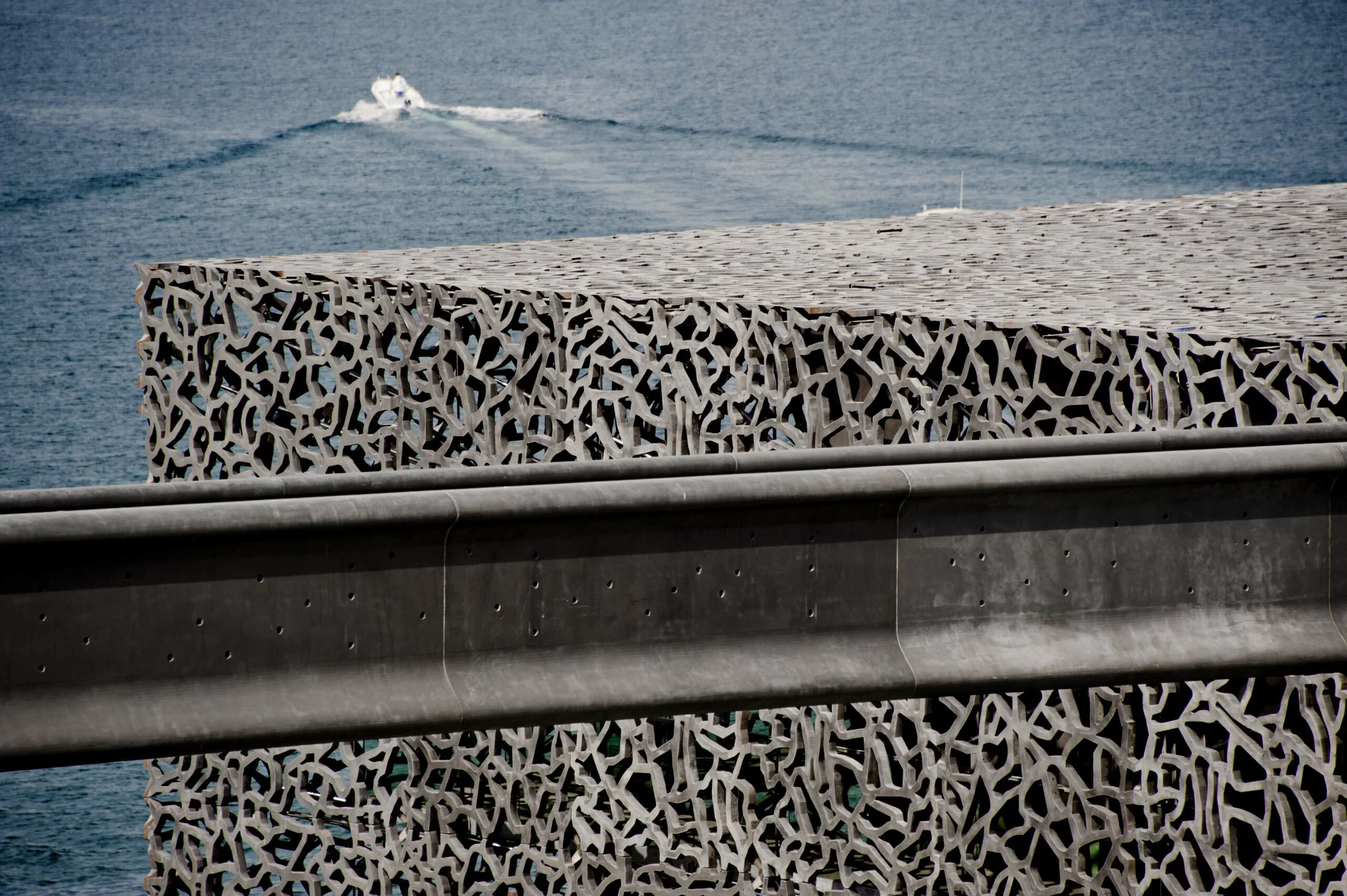Field: featured image Mucem museum building on the waterfront in Marseille