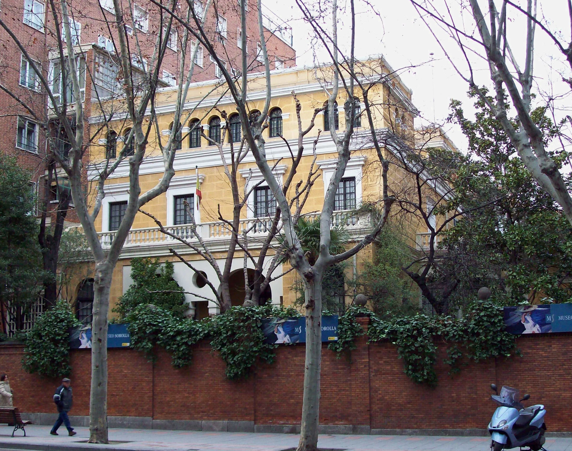 Field: featured image Historic façade and entrance of the Museo Sorolla in Madrid