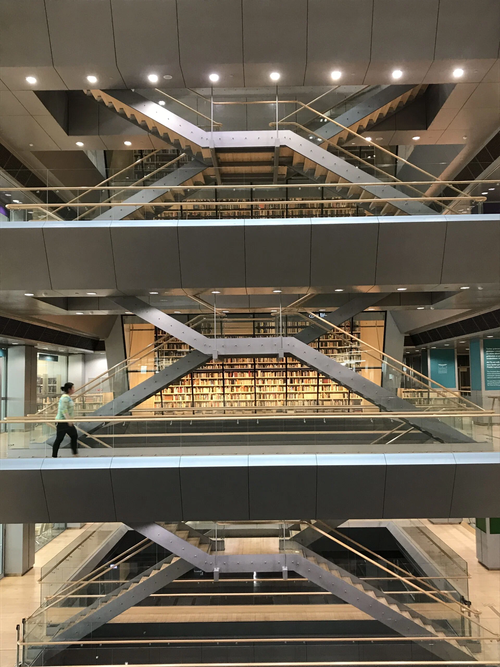 National Library of Latvia building in Riga